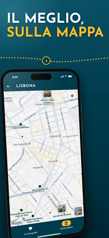 Lisbona – La mappa della città