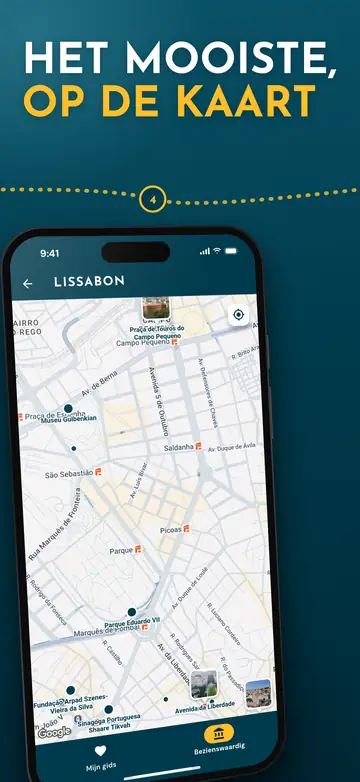 Lissabon – Kaart van de stad