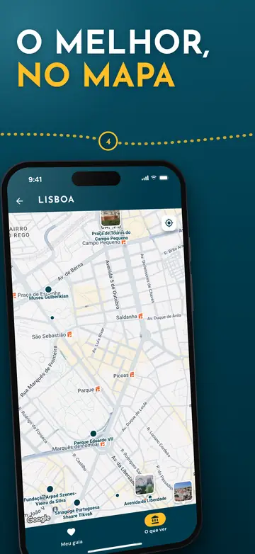 Lisboa – Mapa da cidade