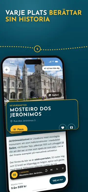 Lissabon – Ljudguide på deras språk