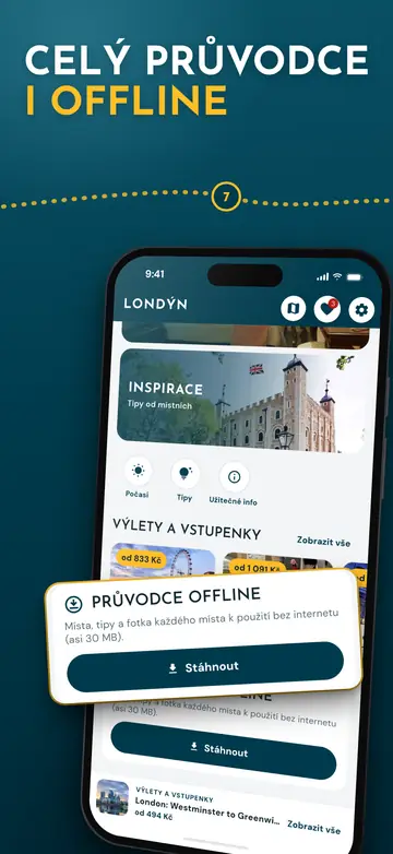 Londýn – Funguje offline