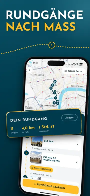 London – Routen nach Maß