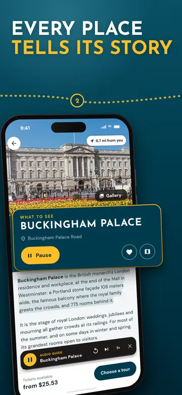 London – Audio guide in their language