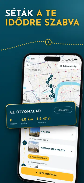 London – Nekik tervezett útvonalak