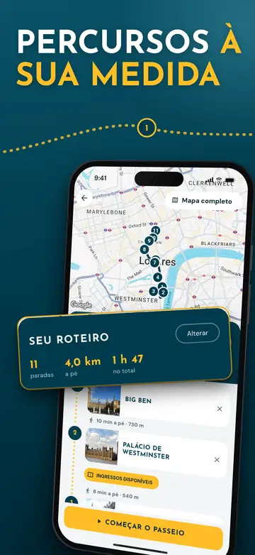 Londres – Percursos à medida
