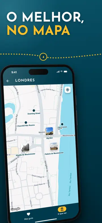 Londres – Mapa da cidade