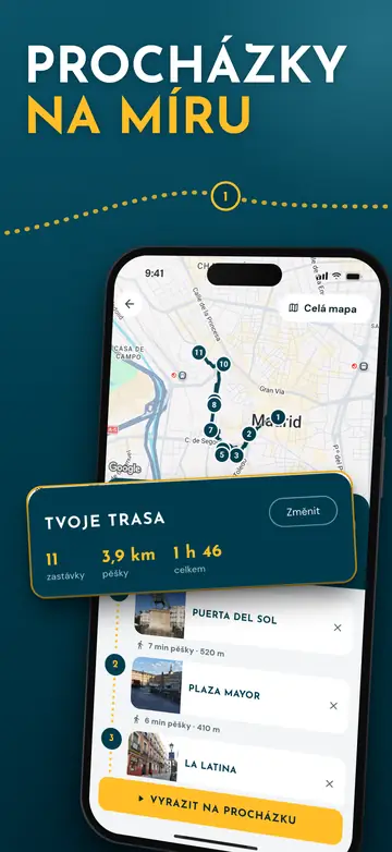 Madrid – Trasy na míru