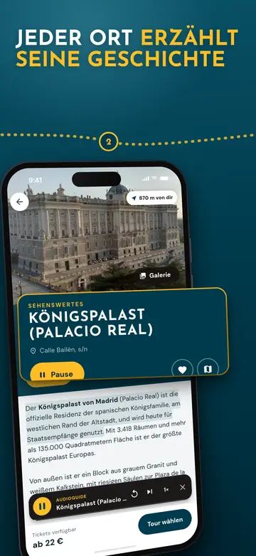 Madrid – Audioguide in ihrer Sprache
