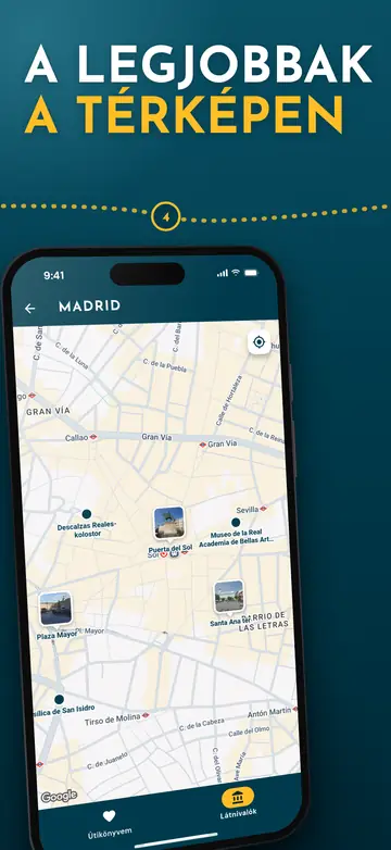 Madrid – A város térképe