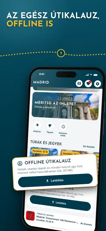 Madrid – Offline is működik