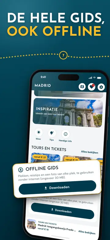 Madrid – Werkt offline