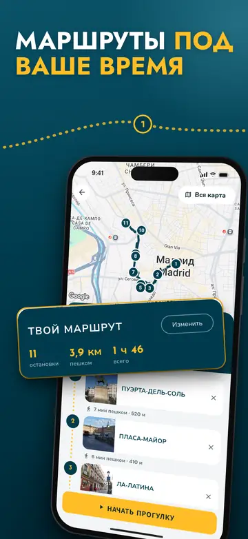 Мадрид – Маршруты под них