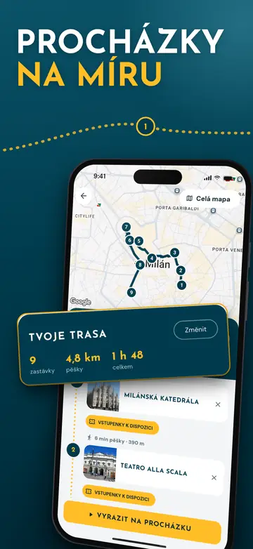 Milán – Trasy na míru