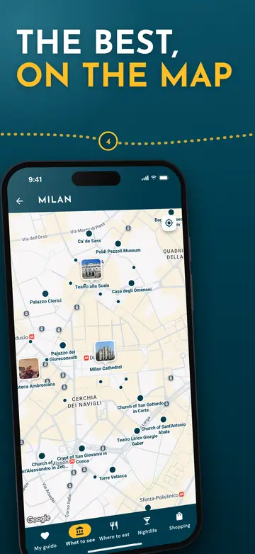 Milan – Map of the city