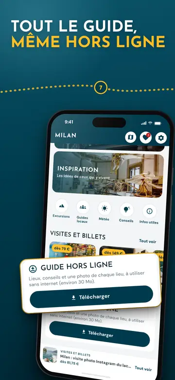 Milan – Fonctionne hors ligne