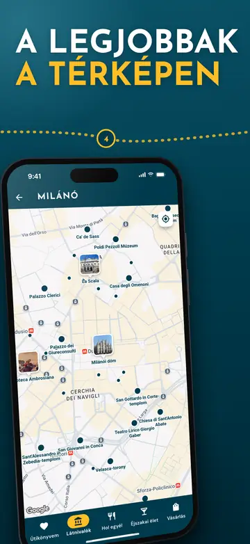 Milánó – A város térképe