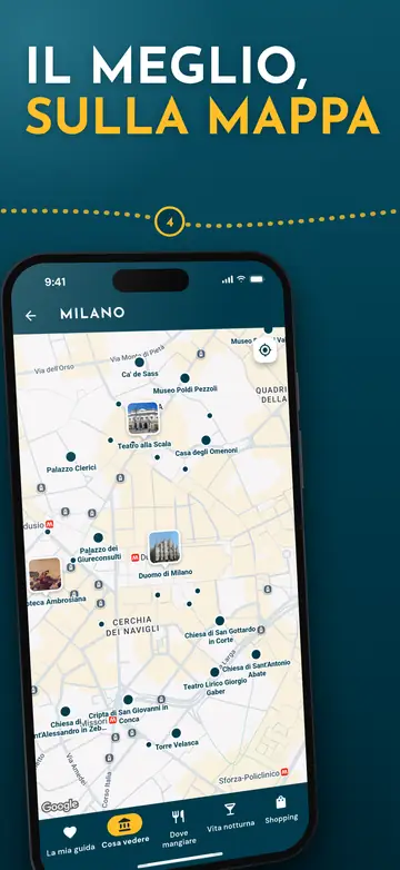 Milano – La mappa della città