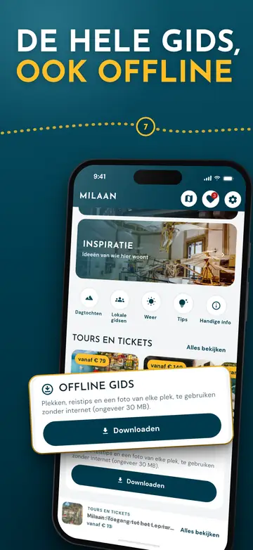 Milaan – Werkt offline
