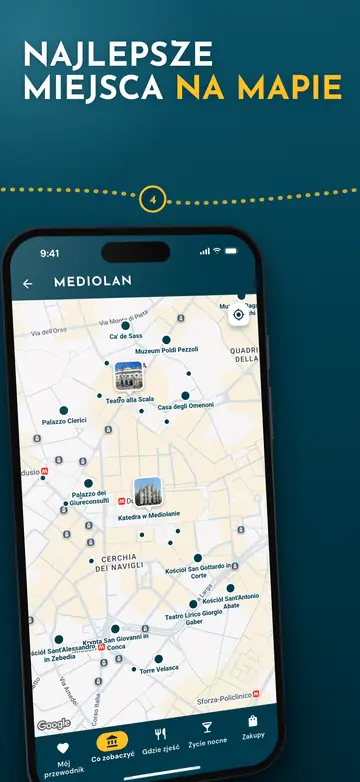 Mediolan – Mapa miasta