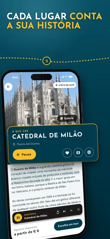 Milão – Audioguia na língua deles