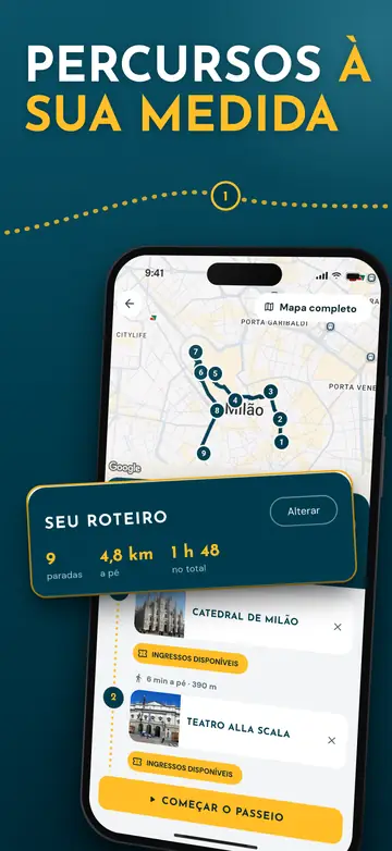 Milão – Percursos à medida