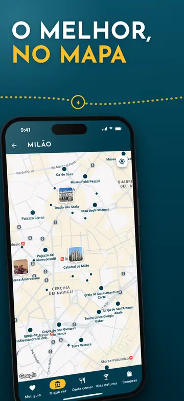 Milão – Mapa da cidade