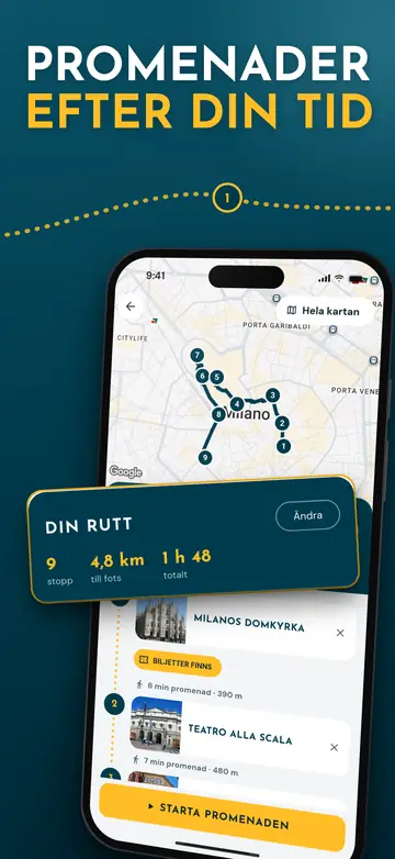 Milano – Rutter som passar dem