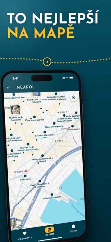 Neapol – Mapa města
