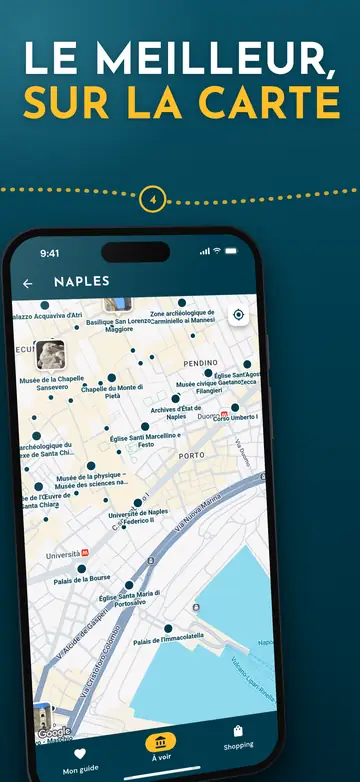 Naples – Plan de la ville