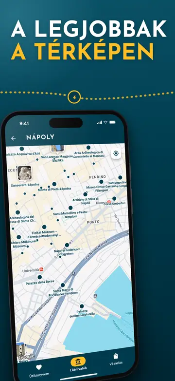 Nápoly – A város térképe