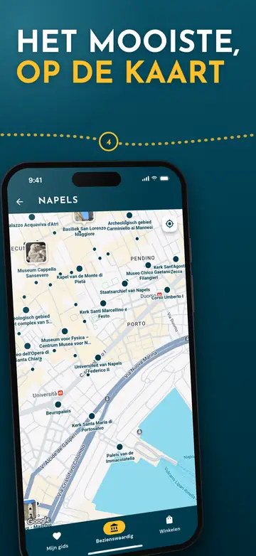 Napels – Kaart van de stad