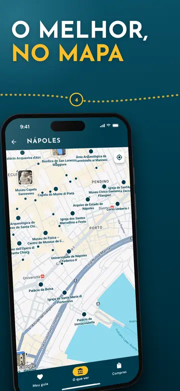 Nápoles – Mapa da cidade