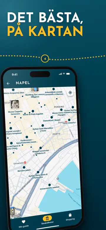 Neapel – Karta över staden