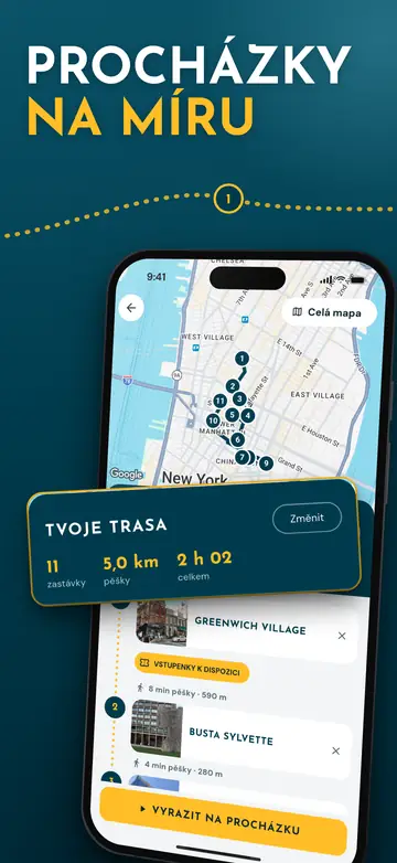 New York – Trasy na míru