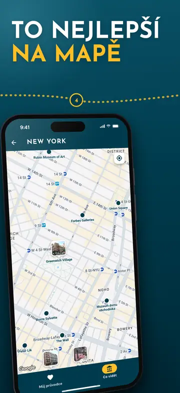 New York – Mapa města