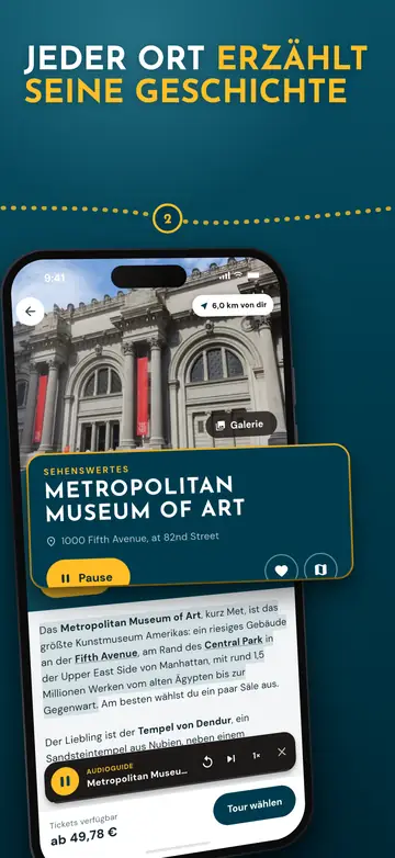 New York – Audioguide in ihrer Sprache