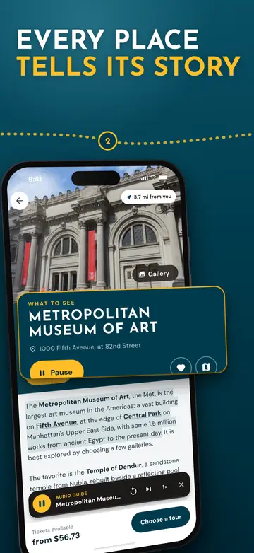 New York – Audio guide in their language