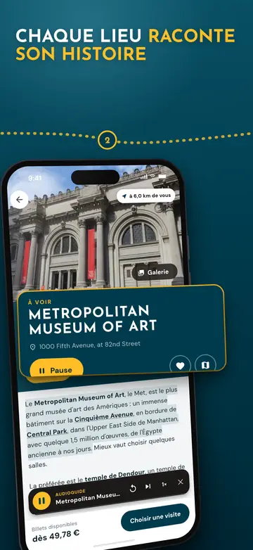 New York – Audioguide dans leur langue