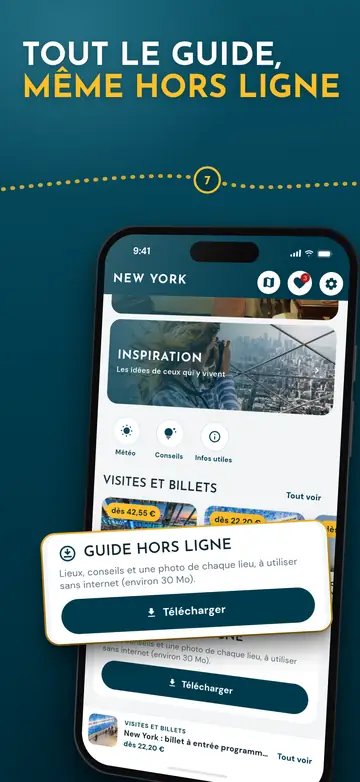 New York – Fonctionne hors ligne