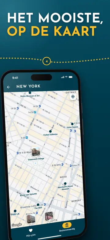 New York – Kaart van de stad