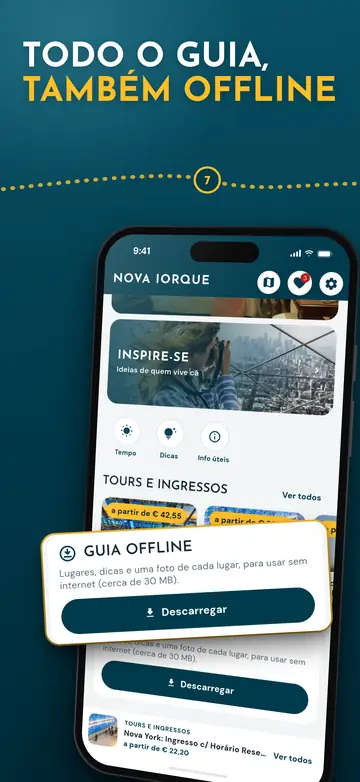 Nova Iorque – Funciona offline