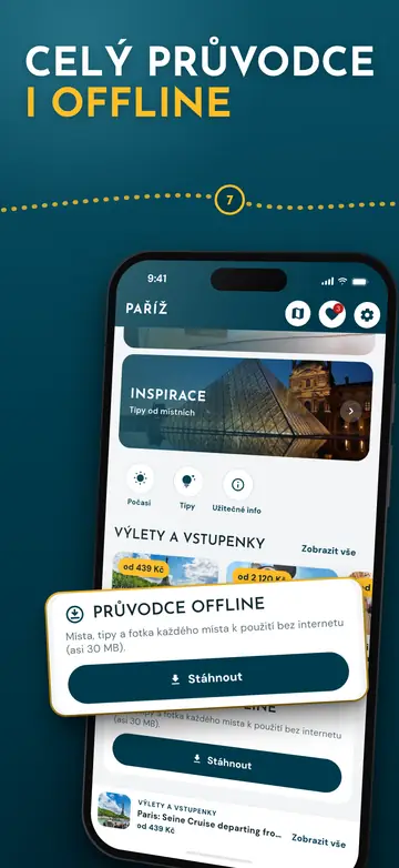 Paříž – Funguje offline