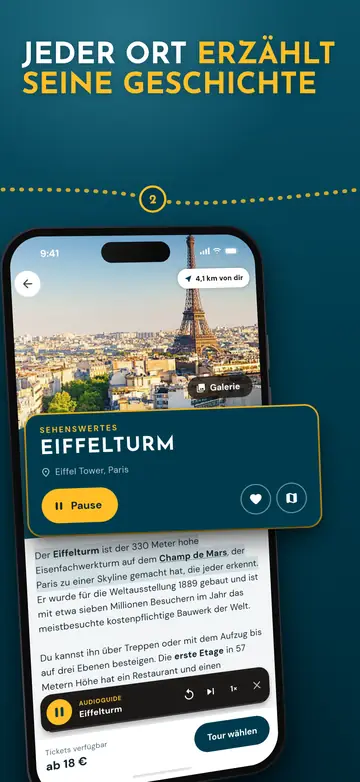 Paris – Audioguide in ihrer Sprache