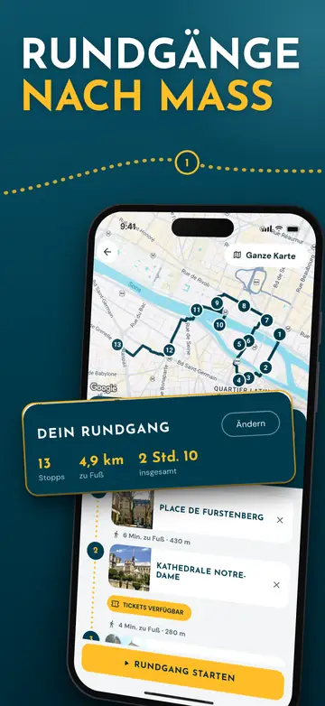 Paris – Routen nach Maß