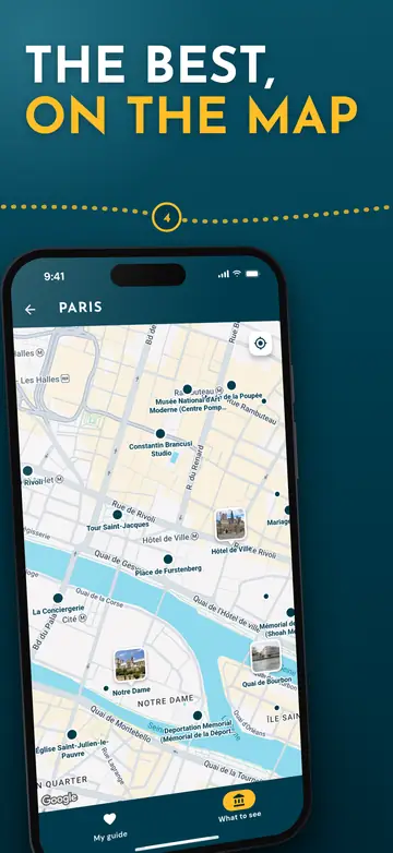 Paris – Map of the city
