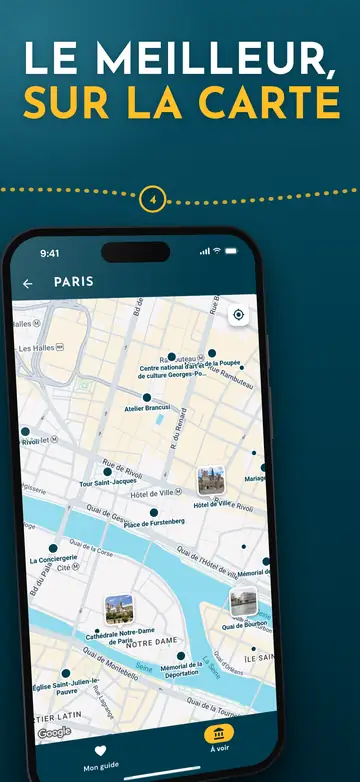 Paris – Plan de la ville