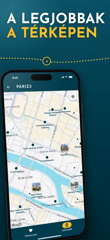 Párizs – A város térképe