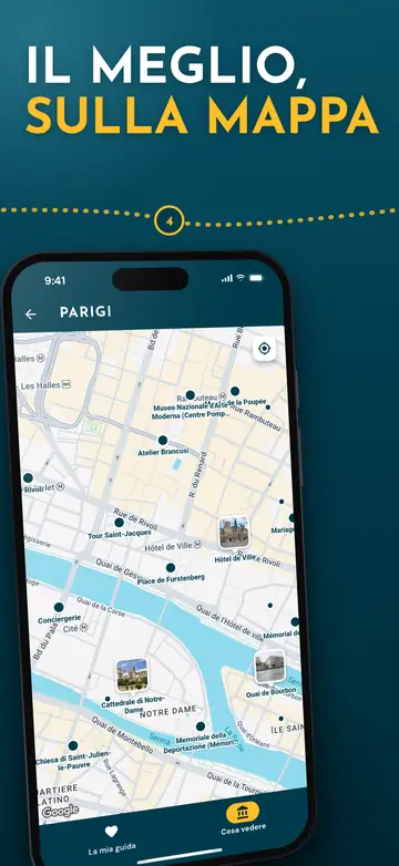 Parigi – La mappa della città
