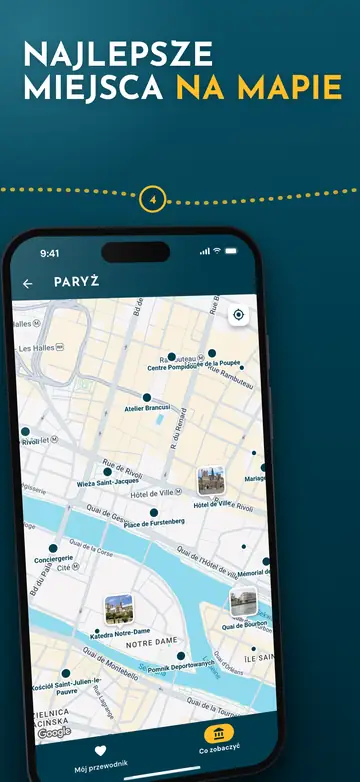 Paryż – Mapa miasta