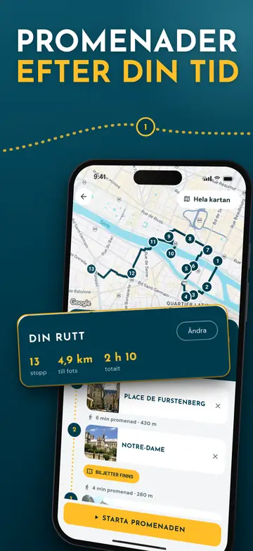 Paris – Rutter som passar dem